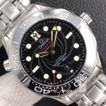 Replica Omega Seamaster Diver 300m 210.22.42.20.01.002 Or Factory Black Ceramic Bezel (4)