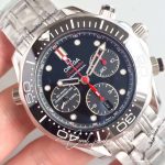 Replica Omega Seamaster Diver 300m Co Axial Chronograph 44mm 212.30.44.50.01.001 V2 Black Dial (4)