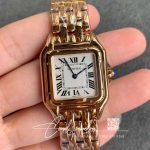 Replica Panthere De Cartier Wgpn0007 27mm 8848 Factory White Dial (1)