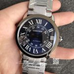 Replica Ronde De Cartier Wsrn0023 Af Factory Blue Dial (1)