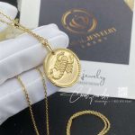 Van Cleef & Arpels Zodiaque Medal Scorpii (scorpio) Yellow Gold Vcarp7sz00 (2)