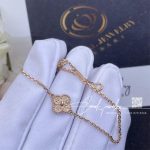 Van Cleef & Arpels Sweet Alhambra Bracelet Rose Gold Vcaro8dc00 (6)