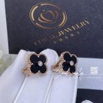 Van Cleef & Arpels Vintage Alhambra Limited Edition Earrings Vcarp2b100 (4)