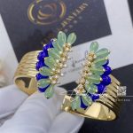 Cartier Cactus De Cartier Bracelet Yellow Gold, Chrysoprase, Lapis Lazuli, Diamonds H6024617 (7)