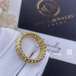 Cartier clash de cartier ring double row model yellow gold ref. b4238300 (4)