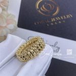 Cartier clash de cartier ring double row model yellow gold ref. b4238300 (5)