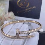 Cartier Juste Un Clou Bracelet Rose Gold, Diamonds Ref. N6702117 (1)