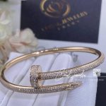 Cartier Juste Un Clou Bracelet Rose Gold, Diamonds Ref. N6702117 (3)