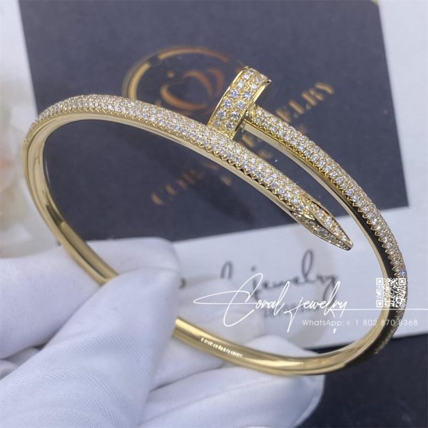 Cartier Juste Un Clou Bracelet Yellow Gold, Diamonds Ref. N6709817 (3)