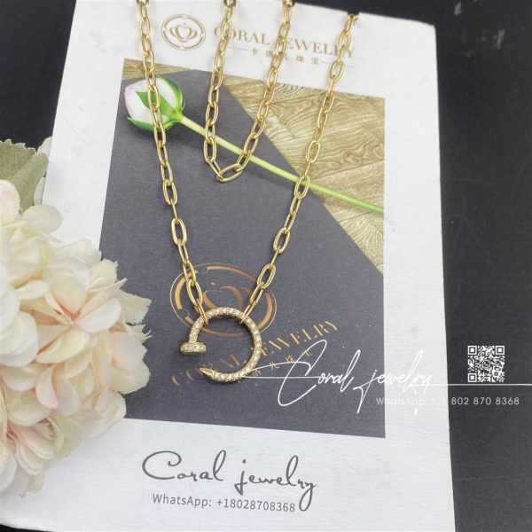 Cartier Juste Un Clou Chain Necklace Yellow Gold Ref. N7413500 (2)