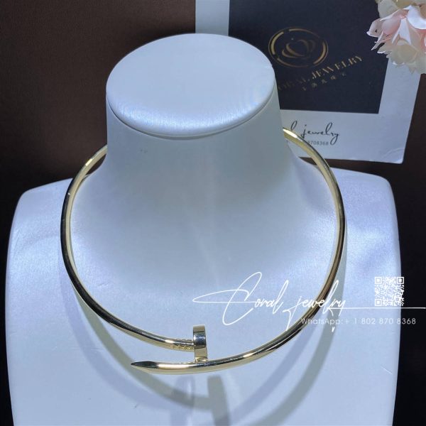 Cartier Juste Un Clou Collar Necklace Medium Model, Yellow Gold Ref. N7424165 (6)