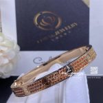 Cartier Love Bracelet Rose Gold Pave Sapphire (3)