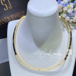 Cartier Love Necklace, Yellow Gold Diamond Collar N7424355 (12)