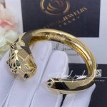 Cartier Panthère De Cartier Bracelet, 18k Yellow Gold Black Lacquer. Tsavorite Garnets, Onyx N6033402 (13)