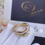 Cartier Trinity Ring, White Gold, Yellow Gold, Rose Gold, Diamonds Ref. B4088500 (1)