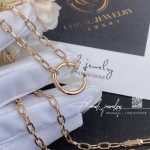 Cartier Juste Un Clou Chain Necklace Rose Gold Ref. N7413500 (5)