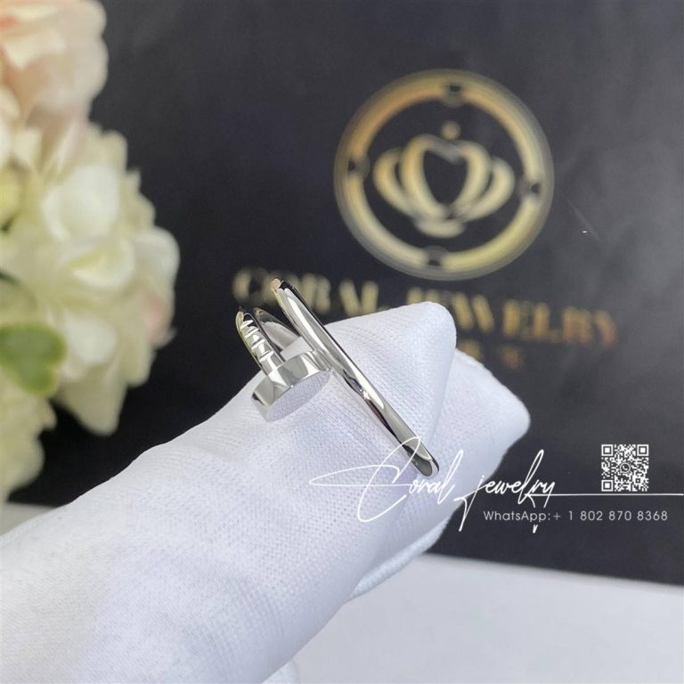 Cartier Juste Un Clou Ring Small Model White Gold Ref. B4226000 (2)