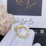Cartier panthère de cartier ring yellow gold, tsavorite ref. b4230100 (3)