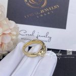 Cartier panthère de cartier ring yellow gold, tsavorite ref. b4230100 (5)