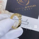 Cartier panthère de cartier ring yellow gold, tsavorite ref. b4230100 (9)