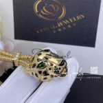 Cartier Panthère De Cartier Necklace Yellow Gold, Lacquer, Diamonds, Tsavorite Garnet, Onyx Ref. N7408338 (4)