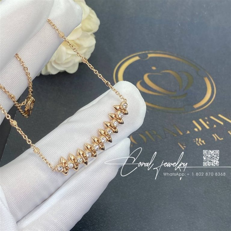 Cartier Clash De Cartier Necklace Rose Gold, Diamonds Ref. N7424312 (5)