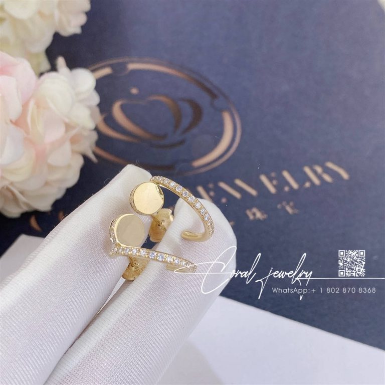 Cartier Juste Un Clou Earrings Yellow Gold, Diamonds Ref. B8301430 (5)