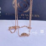 Cartier Heart Necklace Rose Gold, Diamonds Ref. B3040400 (7)