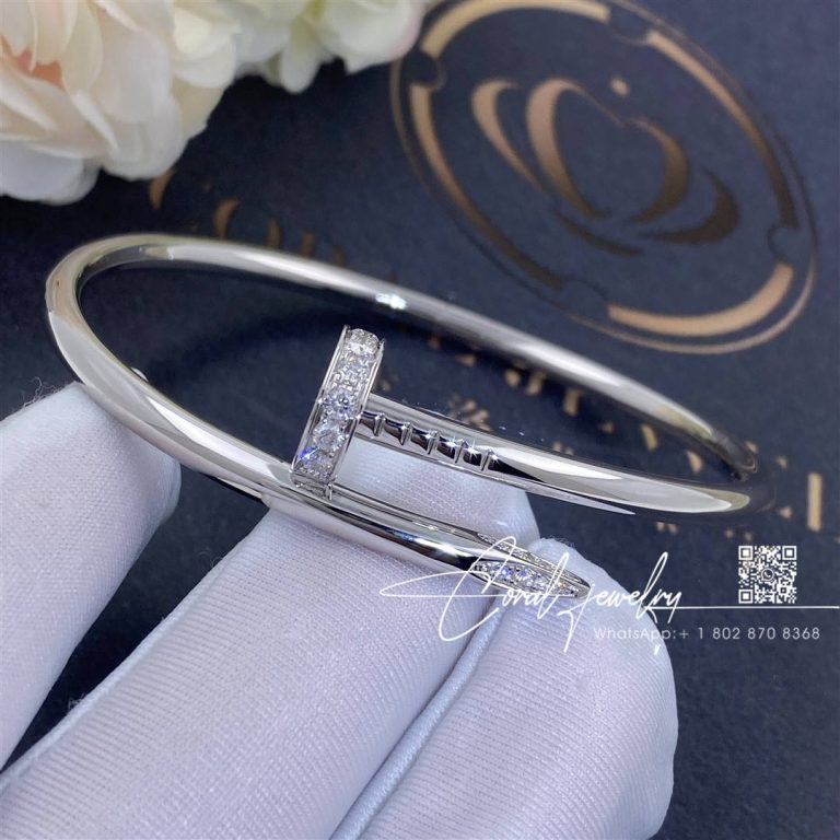 Cartier Juste Un Clou Bracelet White Gold, Diamonds Ref. B6048717 (1)