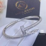 Cartier juste un clou bracelet white gold, diamonds ref. n6707317 (1)