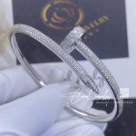 Cartier juste un clou bracelet white gold, diamonds ref. n6707317 (3)