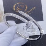 Cartier juste un clou bracelet white gold, diamonds ref. n6707317 (4)