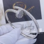 Cartier juste un clou bracelet white gold, diamonds ref. n6707317 (5)