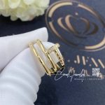 Cartier Juste Un Clou Ring Yellow Gold, Diamonds Ref. B4211800 (1)