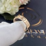 Cartier Love Wedding Band, 1 Diamond Rose Gold Ref. B4050700 (3)