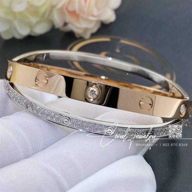 Cartier Love Bracelet, Diamond Paved Ref. N6039217 (7)