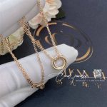 Cartier Trinity Necklace White Gold, Yellow Gold, Rose Gold Ref. B7218200 (1)