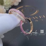 Cartier Trinity Ring Rose Gold And Diamonds N4230600 (4)