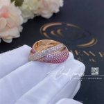 Cartier Trinity Ring Rose Gold And Diamonds N4230600 (5)