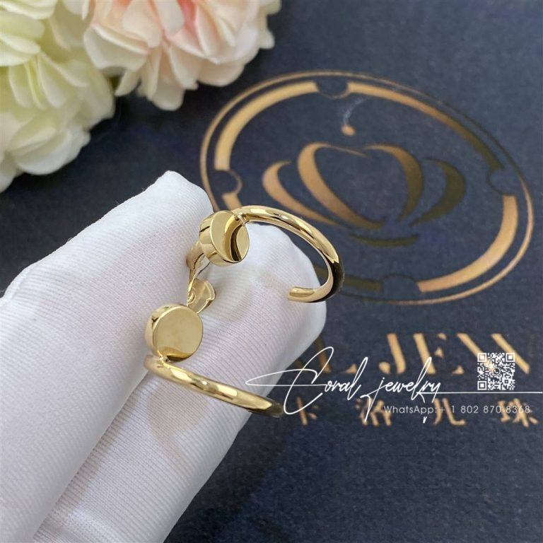 Cartier Juste Un Clou Earrings Yellow Gold Ref. B8301235 (2)