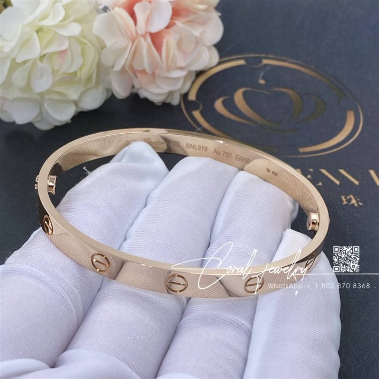 Cartier Love Bracelet Rose Gold Ref. B6035617 (6)