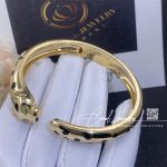 Cartier Panthère De Cartier Bracelet, 18k Yellow Gold Black Lacquer. Tsavorite Garnets, Onyx N6715217 (2)