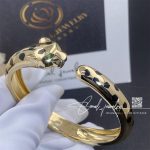 Cartier Panthère De Cartier Bracelet, 18k Yellow Gold Black Lacquer. Tsavorite Garnets, Onyx N6715217 (3)