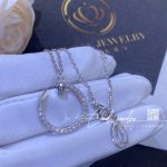 Cartier juste un clou necklace white gold diamonds ref b3046900 coral (8)