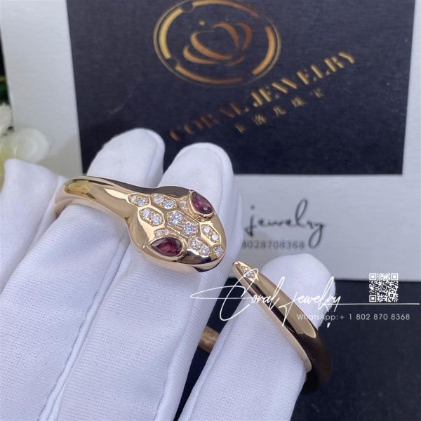 Bulgari Serpenti Bracelet In 18 Kt Rose Gold Ref. 352819 (5)