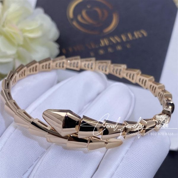 Bulgari Serpenti Viper 18 Kt Rose Gold Bracelet Ref. 359397 (4)