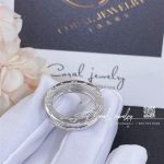 Bulgari b.zero1 one band ring in 18 kt white gold ref. 335978 (9)