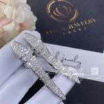 Bulgari Serpenti Viper Earrigns In White Gold Pavé Diamonds Ref. 348320 (1)