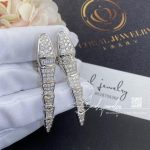 Bulgari Serpenti Viper Earrigns In White Gold Pavé Diamonds Ref. 348320 (4)