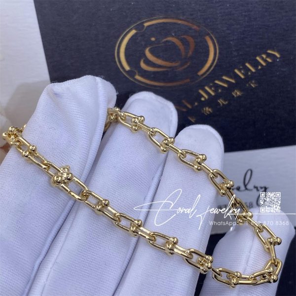 Tiffany Hardwear Micro Link Yellow Gold Bracelet (1)